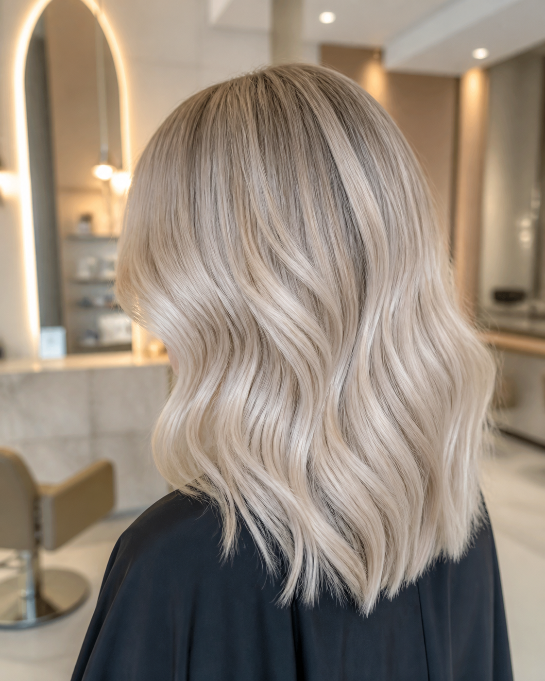 Hladnejši blond zaključek